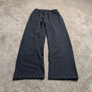 JOHN GALT CHARCOAL WIDE LEG SWEATPANTS